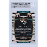 Trevor Lawrence Jacksonville Jaguars Autographed 2021 Panini Select Concourse #43 Beckett Fanatics Witnessed Authenticated Rookie Card