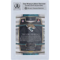 Trevor Lawrence Jacksonville Jaguars Autographed 2021 Panini Select #43 Beckett Fanatics Witnessed Authenticated 9/10 Rookie Card