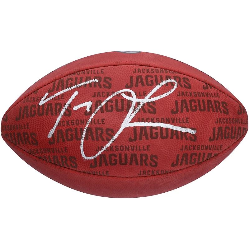 Trevor Lawrence Jacksonville Jaguars Autographed Duke Showcase Football