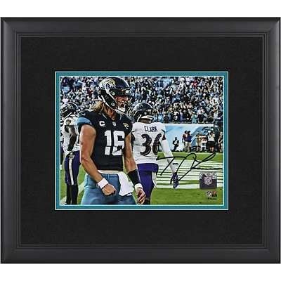 Trevor Lawrence Jacksonville Jaguars Autographed Framed 8" x 10" Scream Photograph