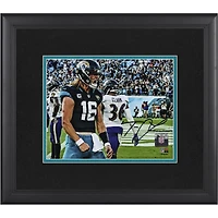 Photographie encadrée autographiée de Trevor Lawrence Jacksonville Jaguars 8" x 10" Scream