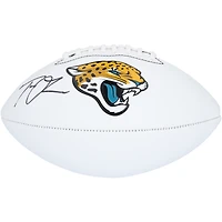 Trevor Lawrence Jacksonville Jaguars Ballon de football dédicacé Franklin White Panel
