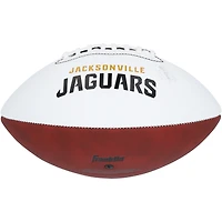 Trevor Lawrence Jacksonville Jaguars Ballon de football dédicacé Franklin White Panel