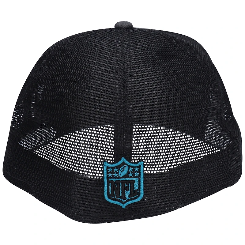 Casquette de camionneur dédicacée par Trevor Lawrence Jacksonville Jaguars New Era 2021 NFL Draft