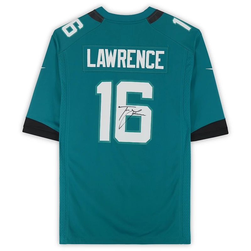 Trevor Lawrence Jacksonville Jaguars Autographed #16 Nike Jersey