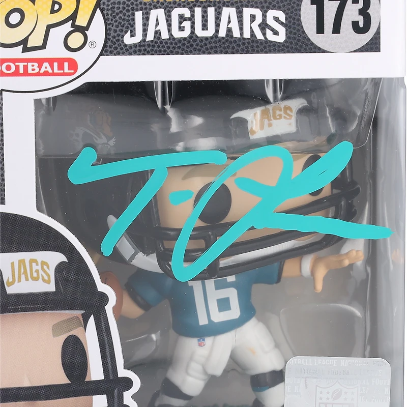 Trevor Lawrence Jacksonville Jaguars Autographed #173 Funko Pop!