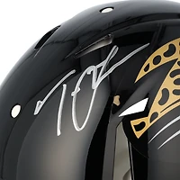 Casque authentique Riddell 1995-2012, dédicacé par Trevor Lawrence, Jacksonville Jaguars