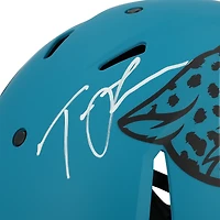 Trevor Lawrence Jacksonville Jaguars Autographed Riddell Rave Speed Authentic Helmet