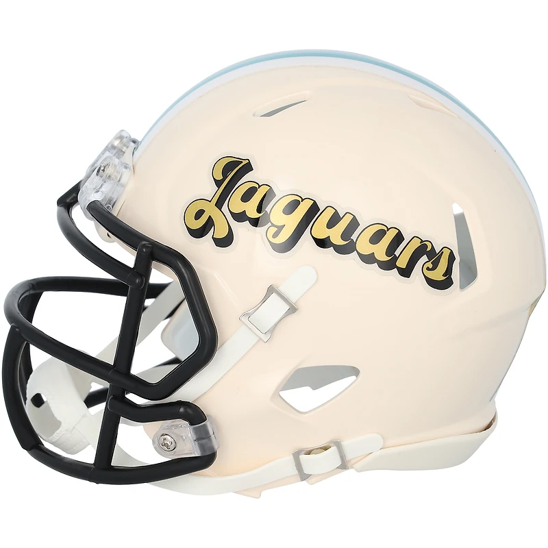 Trevor Lawrence Jacksonville Jaguars Autographed Riddell Retro Speed Mini Helmet