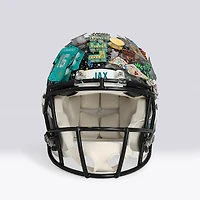 Trevor Lawrence Jacksonville Jaguars Autographed Riddell Speed Authentic Helmet with "Duuuval" Inscription - Art by Charles Fazzino - NF70444311