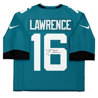 Trevor Lawrence Jacksonville Jaguars Autographed Teal Nike Limited Jersey  