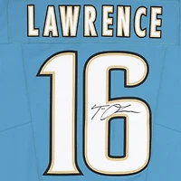 Trevor Lawrence Jacksonville Jaguars Autographed Teal Throwback Elite Jersey 