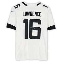Maillot Nike Vapor F.U.S.E. blanc en édition limitée, autographié par Trevor Lawrence des Jaguars de Jacksonville