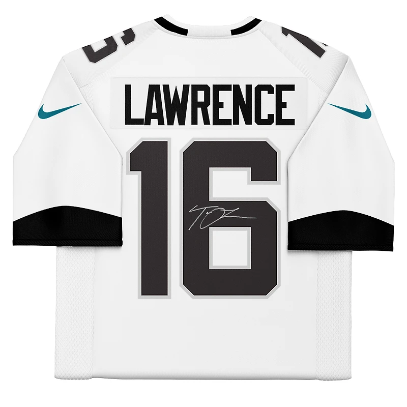 Trevor Lawrence Jacksonville Jaguars Autographed White Nike Vapor F.U.S.E. Limited Jersey  