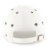 Unisex '47 White Jacksonville Jaguars Confetti Clean Up Adjustable Hat