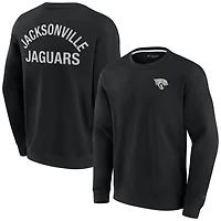 Sweat-shirt unisexe Fanatics noir Jacksonville Jaguars Elements ultra doux