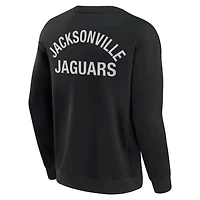 Sweat-shirt unisexe Fanatics noir Jacksonville Jaguars Elements ultra doux