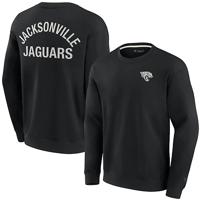 Sweat-shirt unisexe Fanatics noir Jacksonville Jaguars Elements ultra doux