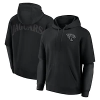 Sweat à capuche unisexe Fanatics noir Jacksonville Jaguars Sleek Elements