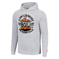 Sweat à capuche unisexe Hommage Ash Jacksonville Jaguars NFL x Guy Fieri's Flavortown Tri-Blend