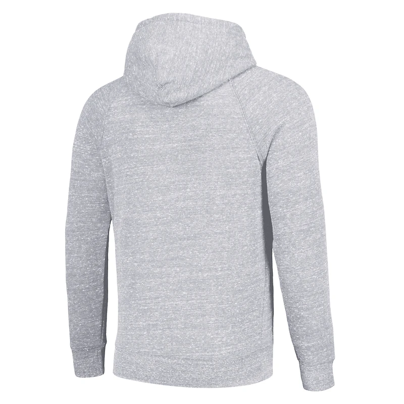 Unisex Homage Ash Jacksonville Jaguars NFL x Guy Fieri’s Flavortown Tri-Blend Pullover Hoodie