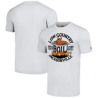 Hommage unisexe Ash Jacksonville Jaguars NFL x Flavortown de Guy Fieri T-shirt triple mélange