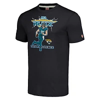 Unisex Homage Trevor Lawrence Charcoal Jacksonville Jaguars NFL Blitz Player Tri-Blend T-Shirt