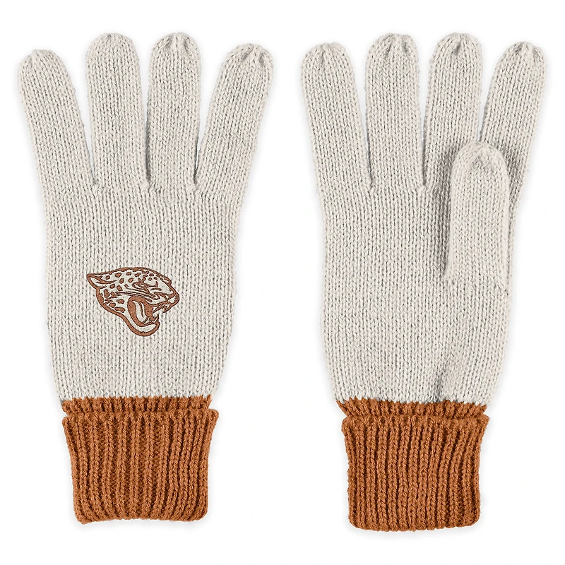 WEAR by Erin Andrews Jacksonville Jaguars Tonal Scarf and Gloves Set
