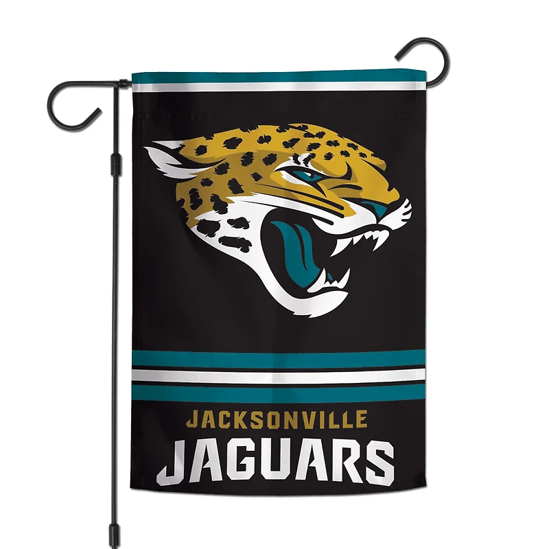 Drapeau de jardin double face WinCraft Jacksonville Jaguars 12" x 18"