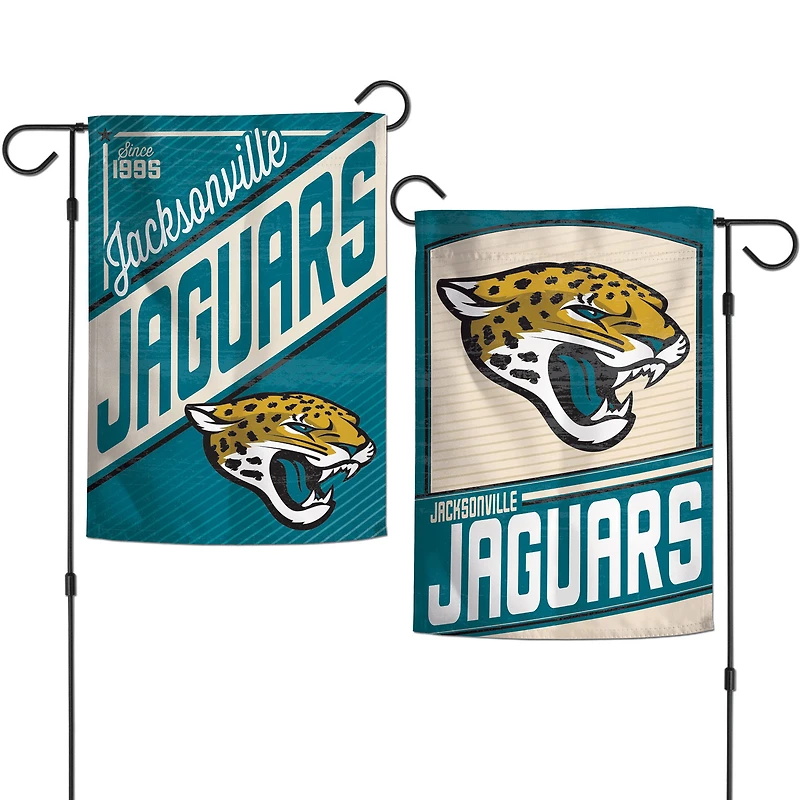 WinCraft Jacksonville Jaguars 2-Sided 12'' x 18'' Team Garden Flag