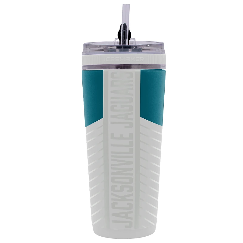 Bouteille shaker WinCraft Jacksonville Jaguars 4D Flex Ice de 770 ml