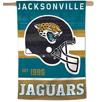 Bannière verticale rétro simple face WinCraft Jacksonville Jaguars 28" x 40"
