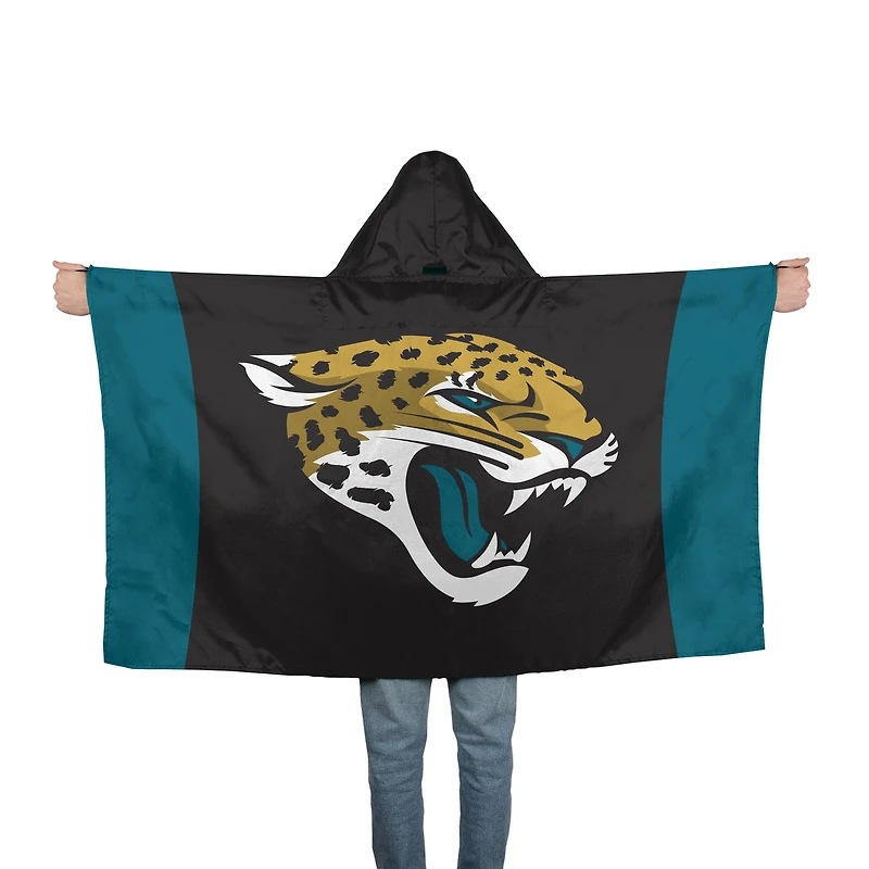 Drapeau à capuche WinCraft Jacksonville Jaguars 3' x 5'