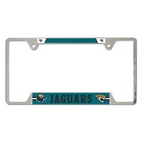 WinCraft Jacksonville Jaguars Cadre de plaque d'immatriculation en métal chromé