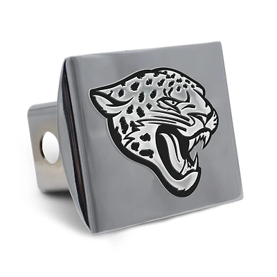 WinCraft Jacksonville Jaguars Premium Metal Chrome Hitch Cover