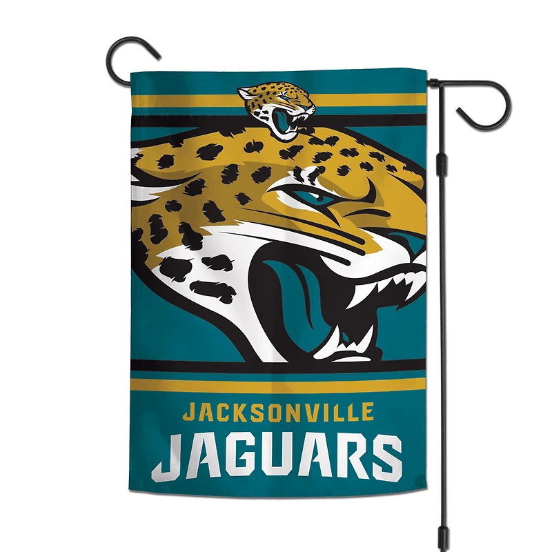 WinCraft Jacksonville Jaguars Team 2-Sided 12'' x 18'' Garden Flag