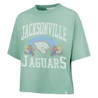 T-shirt court Florentina Montauk pour femme '47 Mint Jacksonville Jaguars