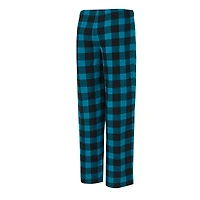 Women's Concepts Sport  Black/Teal Jacksonville Jaguars Avondale T-Shirt & Pants Flannel PJ Set