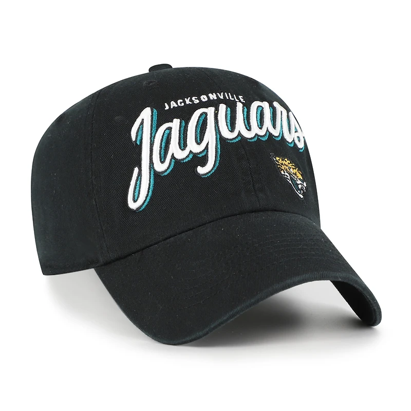 Casquette ajustable Ariana Clean Up noire '47 pour femme des Jaguars de Jacksonville