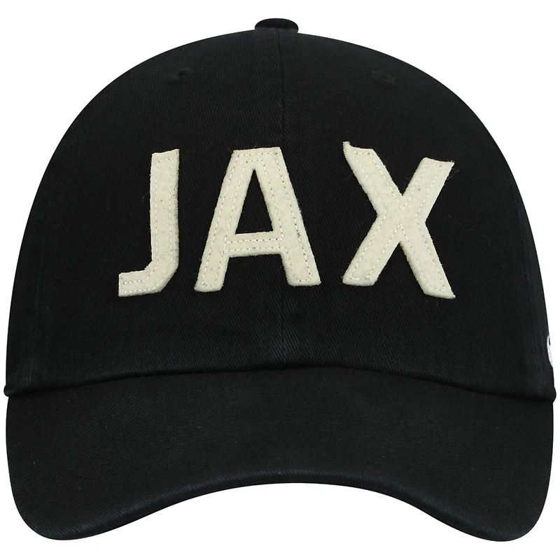 Casquette ajustable Finley Clean Up noire Jacksonville Jaguars '47 pour femmes