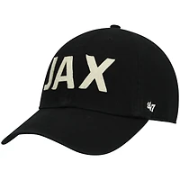 Casquette ajustable Finley Clean Up noire Jacksonville Jaguars '47 pour femmes
