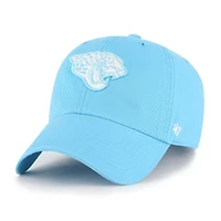 Women's '47 Blue Jacksonville Jaguars Bright Side Clean Up Adjustable Hat