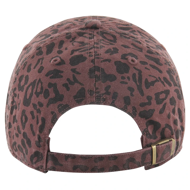 Women's '47  Brown Jacksonville Jaguars Tawny Clean Up Adjustable Hat