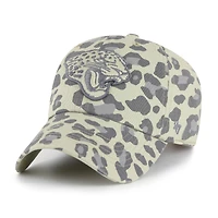 Women's '47  Gray Jacksonville Jaguars Bagheera Clean Up Adjustable Hat