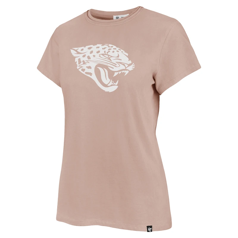 Women's '47 Light Pink Jacksonville Jaguars Premier Frankie T-Shirt