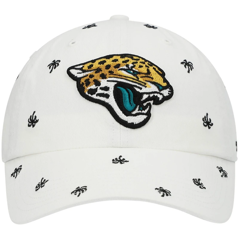 Casquette réglable '47 Jacksonville Jaguars Confetti Clean Up pour femme, blanc