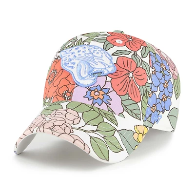 Casquette ajustable blanche pour femme '47 Jacksonville Jaguars Florentina Clean Up