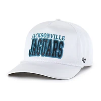 Casquette ajustable Outspoken Hitch blanche 1947 pour femme des Jaguars de Jacksonville