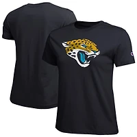 T-shirt noir Champion pour femmes avec logo des Jaguars de Jacksonville