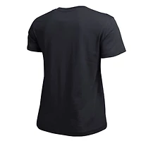 T-shirt noir Champion pour femmes avec logo des Jaguars de Jacksonville